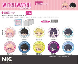 「NIC」ウィッチウォッチ TD表情缶バッジ
