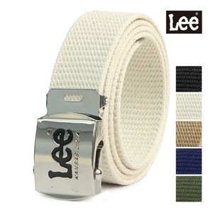 リー Lee ベルト メンズ 0120606 32mm GIベルト コットン シルバー バックル カジュアル ジーンズ
