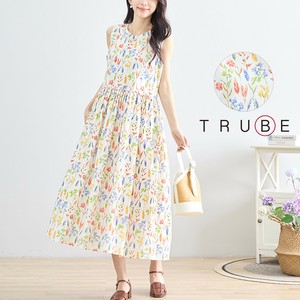 Casual Dress Flower Print Cotton [2025 NEW]