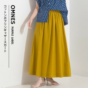 裙子 缩褶裙 新商品 2025年 棉 春夏