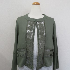 Bolero Jacket Long-sleeved Cardigan Rayon Linen 4-colors