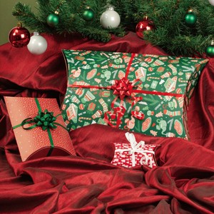 【2025】【X’mas】クリスマス　ピロー型ボックス　【予約商品】