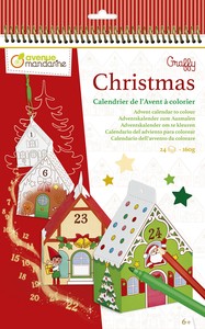 【2025】【X’mas】立体ぬりえパッド【予約商品】