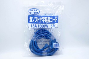 カラー超ソフト延長コード5m