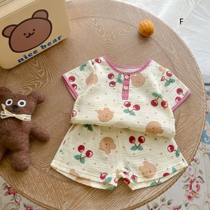 Kids' Suit Patterned Summer Short Sleeve 6-colors Set of 2