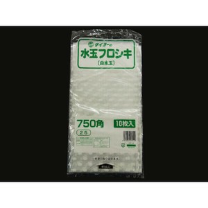 ポリ風呂敷 水玉フロシキ 750角 白水玉 中川製袋化工
