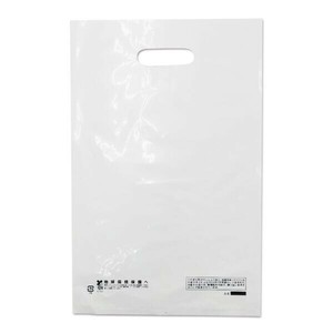 ポリ手提げ サンFバッグ A4 乳白(バイオマス10％) 中川製袋化工