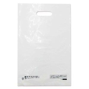 ポリ手提げ サンFバッグ B4 乳白(バイオマス10％) 中川製袋化工