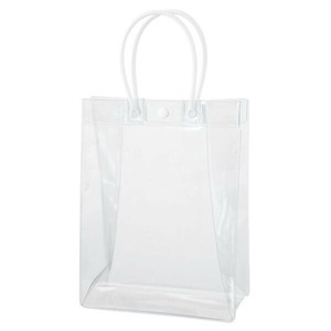 ポリ手提げ PVCクリアバッグ-L(10枚) ヘッズ