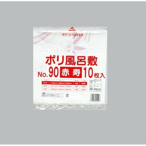 ポリ風呂敷 No.90 赤寿  福助工業