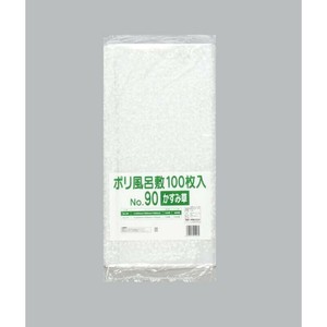 ポリ風呂敷 No.90 かすみ草 福助工業 100枚入り