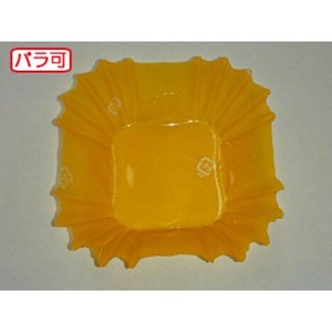 おかずカップ ラミケースOPP四角8号Pオレンジ 500枚 セイコー
