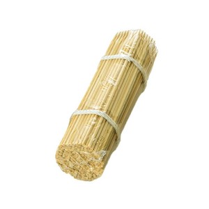 竹串 雅 丸串φ2mm 200本シュリンク巻き 12cm 萬洋　竹