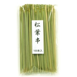 竹串 松葉串(青) 12cm 100入 萬洋　竹