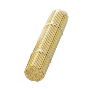 竹串 雅 丸串φ2mm 200本シュリンク巻き 15cm 萬洋　竹