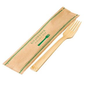 使い捨てフォーク 竹フォーク17cm(単袋入) 100本入×20袋 萬洋　竹