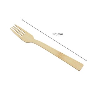 使い捨てフォーク 竹フォーク17cm 100本入×30袋 萬洋　竹