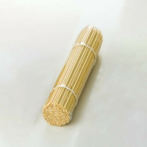 竹串 雅 丸串φ2.5mm 200本シュリンク巻き 18cm 萬洋　竹