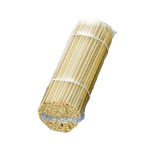 竹串 雅 丸串φ3mm 200本シュリンク巻き 21cm 萬洋　竹