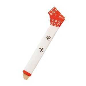 爪楊枝 風味楊枝(太刀型) 7cm 500本入 赤 萬洋