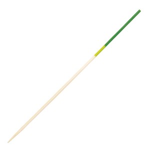 竹串 2色かんじょう串(黄緑・緑) 7.5cm 100本入 萬洋　竹