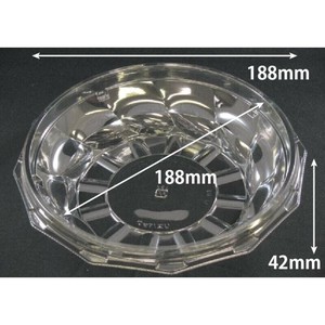 冷麺容器 バイオ M 大 12K 本体G リスパック