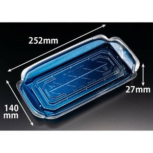 刺身容器 バイオ 華ノ枠 25-14B ゆう箔銀 リスパック