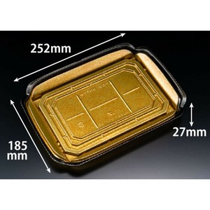 刺身容器 バイオ 華ノ枠 25-19B 真打金 リスパック