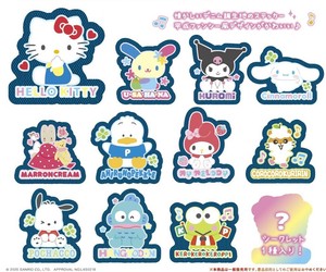 6月新入荷　サンリオキャラクターズシークレットデニムステッカー　単品（12種）