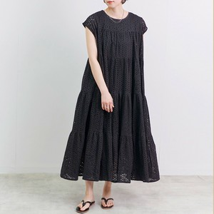 2025年新商品 洋装/连衣裙 棉布 分层洋装/连衣裙