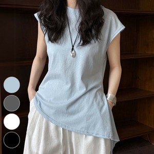 T-shirt Asymmetrical Waist Short-Sleeved T-Shirt S/S