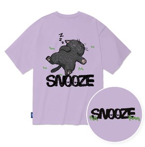 【2025春夏新作】SNOOZE キャットイラストTシャツ