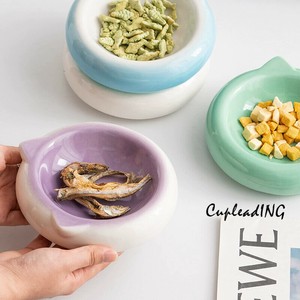 人気上昇 激安セール 犬猫兼用 かわいい ペット食器 猫耳碗 猫雑貨 猫用品 飲水碗 犬用フードボウル