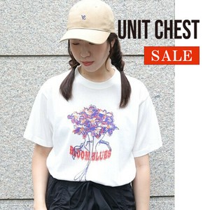 【SALE】OIF designer eggs コラボTシャツ BLUES FROWER T-shirt ユニセックス/UNIT CHEST