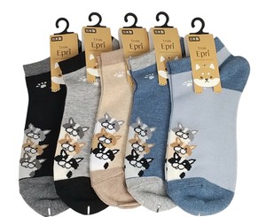 【ショートソックス】つま先フレンチブル
