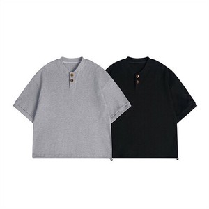 P21253 ファッション カジュアル Tシャツ  トッブス メンズ  男 2025春夏新作 半袖 韓国風 無地