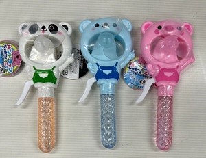 ハンドファン シャボンアニマル 扇風機とシャボン玉が1台に！ ハンディーファン  扇風機 携帯 暑さ対策