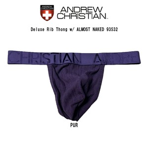 ANDREW CHRISTIAN(アンドリュークリスチャン)Tバック ビキニ メンズ 男性用 下着 パンツ セクシー 93532