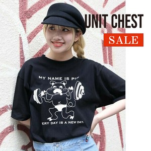 【SALE】OIF designer eggs コラボTシャツ training pig T-shirt ユニセックス/UNIT CHEST