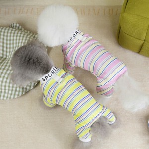 服 犬猫用 春夏 ストライプ ペット用品 BQ7308