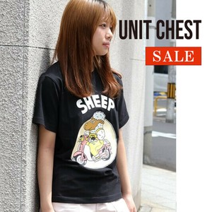 【SALE】イラストレーター コラボTシャツ SHEEP T-shirt ユニセックス/UNIT CHEST
