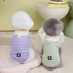 服 犬猫用 春夏 ストライプ ペット用品 BQ7311
