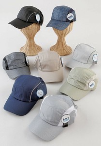 UVカット 撥水加工 つば長ランニングキャップ ローキャップ  キャップ 帽子 ランニングキャップ