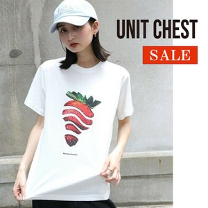 【SALE】OIF designer eggs コラボTシャツ Strawberry T-shirt ユニセックス/UNIT CHEST