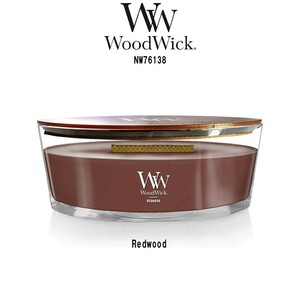 WoodWick(ウッドウィック)アロマキャンドル【ブランド箱無】 ハースウィック レッドウッド NW76138