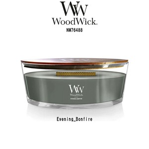 WoodWick(ウッドウィック)アロマキャンドル【ブランド箱無】 イブニングバンファイア NW76488
