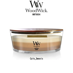 WoodWick(ウッドウィック)アロマキャンドル 【ブランド箱無】 ハースウィック カフェスイーツ NW76904