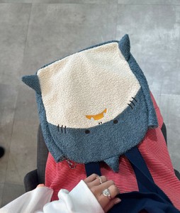 サメ ふわもこ トートバッグ もこもこ ふわふわ レディース メンズ
