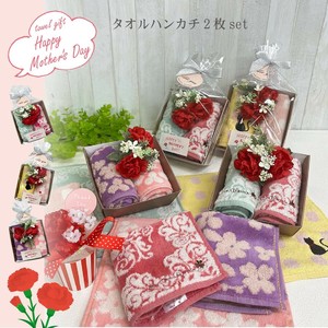 Towel Toweling handkerchief Set of 2