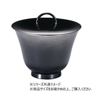 (食洗機対応)リング百合型椀(大)　銀ぼかし(内黒)　セット　31005670